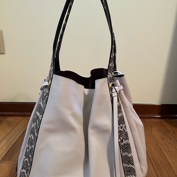 Coach Harmony Hobo 33 in Colorblock with Snakeskin Detail - Picture 6 of 11
